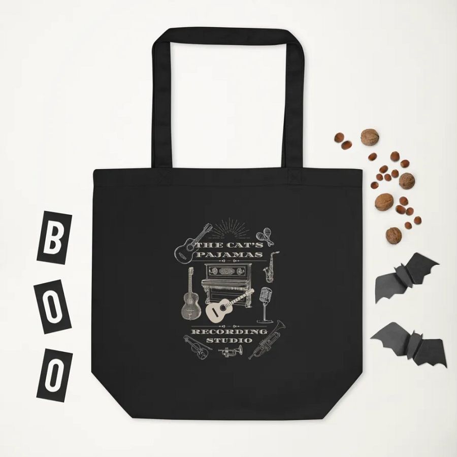 The Cat's Pajamas Recording Studio - Organic Canvas Tote product image (5)