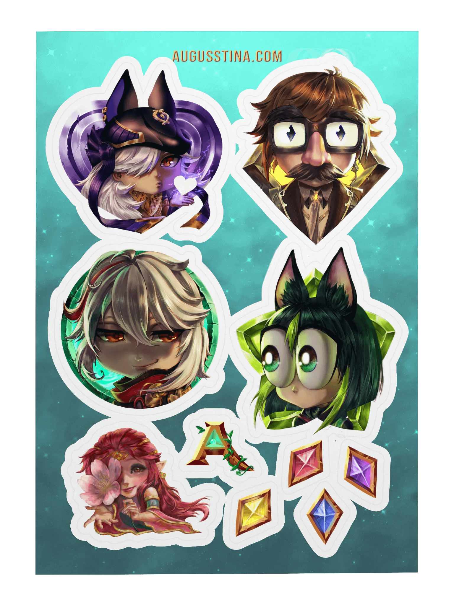 Silly Genshin Stickers product image (1)