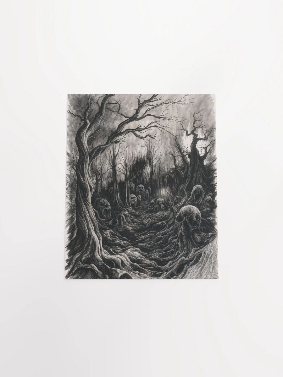 Ethereal Forest Skulls Poster product image (27)
