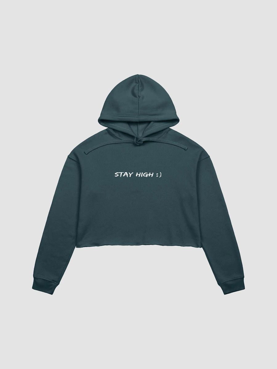 Stay High Fleece Crop Hoodie product image (5)