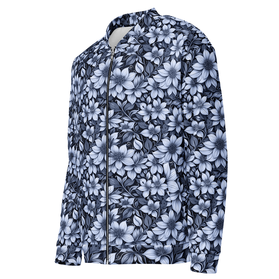 Indigo Flowers Bomber Jacket product image (3)