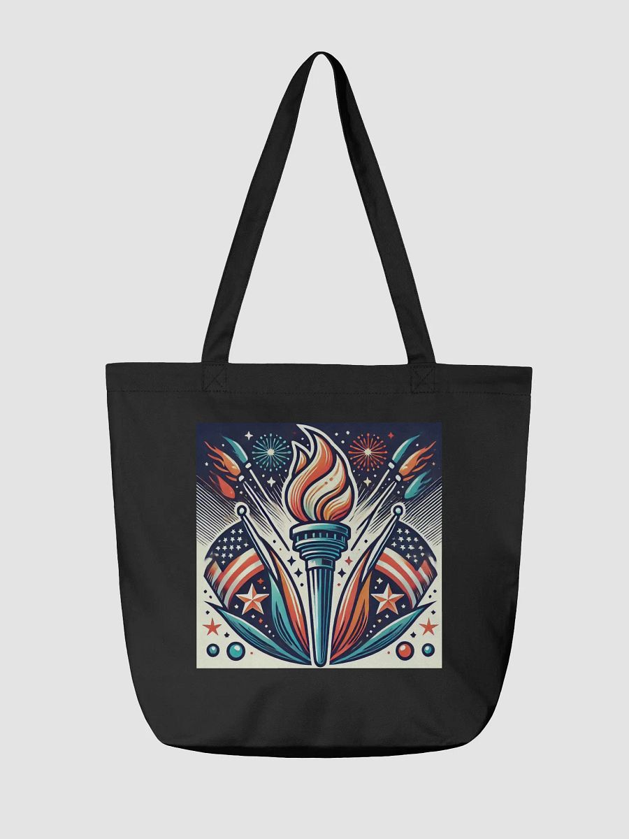 Liberty Torch Patriotic Tote Bag product image (4)