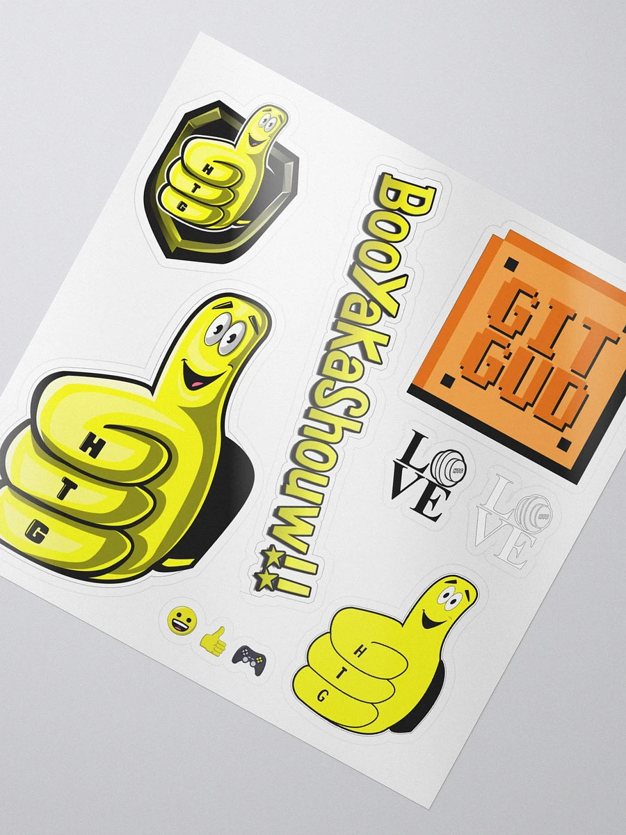HTG Variety Sticker Pack (8 Stickers) product image (2)