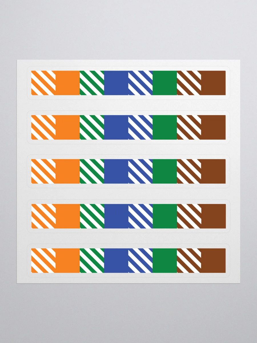 Ethernet T568B - Sticker Sheet product image (1)