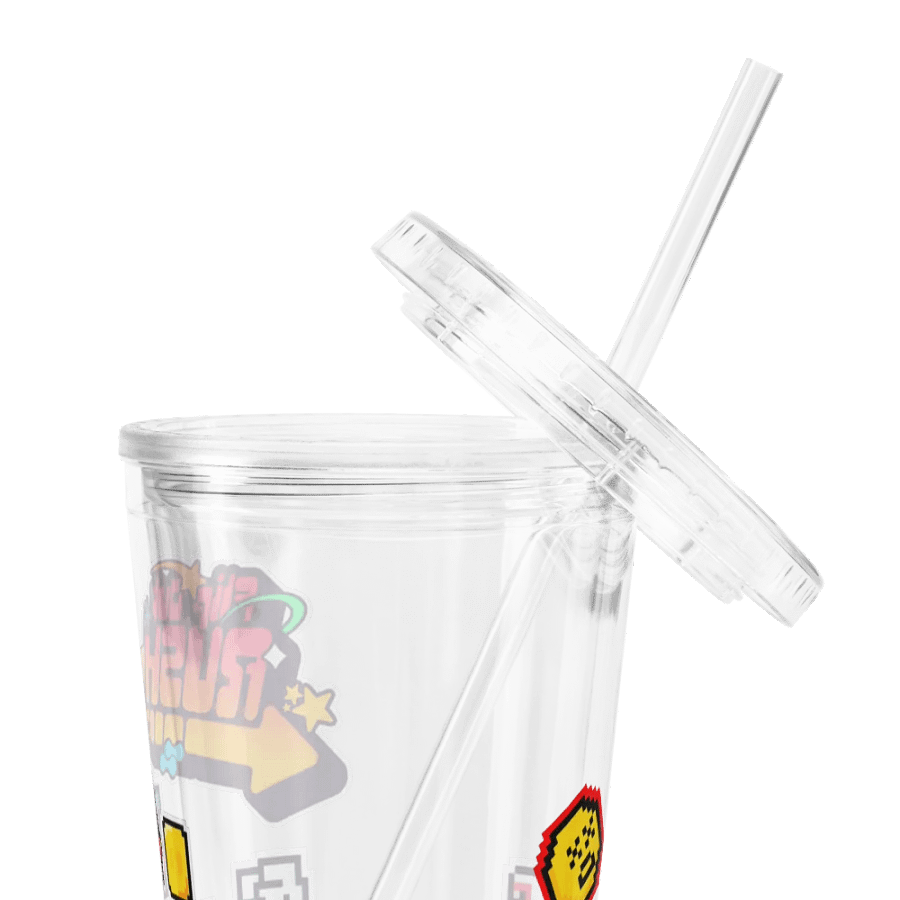 Flip Out Rush - Clear Plastic Tumbler (16 oz) product image (6)
