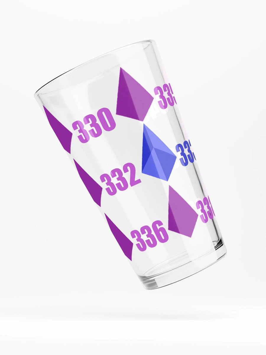 Peacock Bit Hunt Pint Glass product image (4)