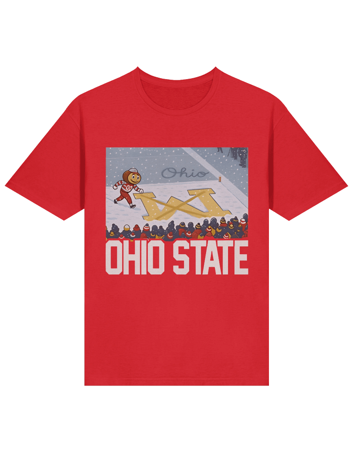 Ohio vs Michigan Rivalry Script Ohio On Big M the Greatest Rivalry in College Shirt product image (9)