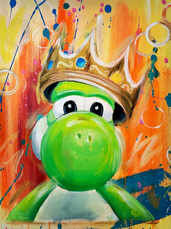 Canvas Print “Yoshi Biggie Parody” product image (1)