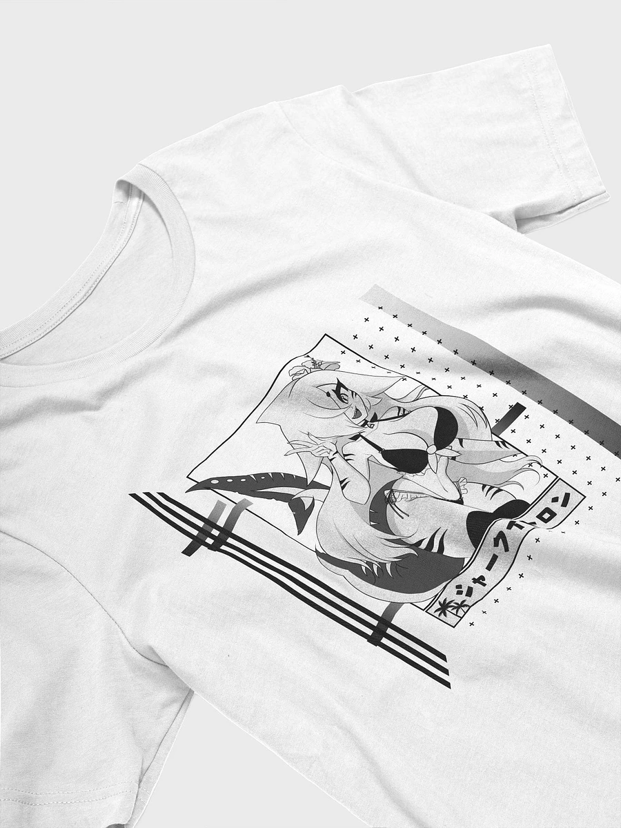 Sharky T-Shirt (White, Full Pattern) product image (3)