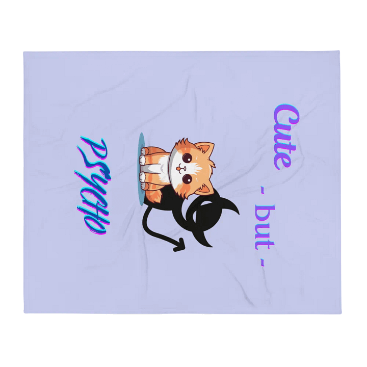 Cute But Psycho Blanket product image (2)
