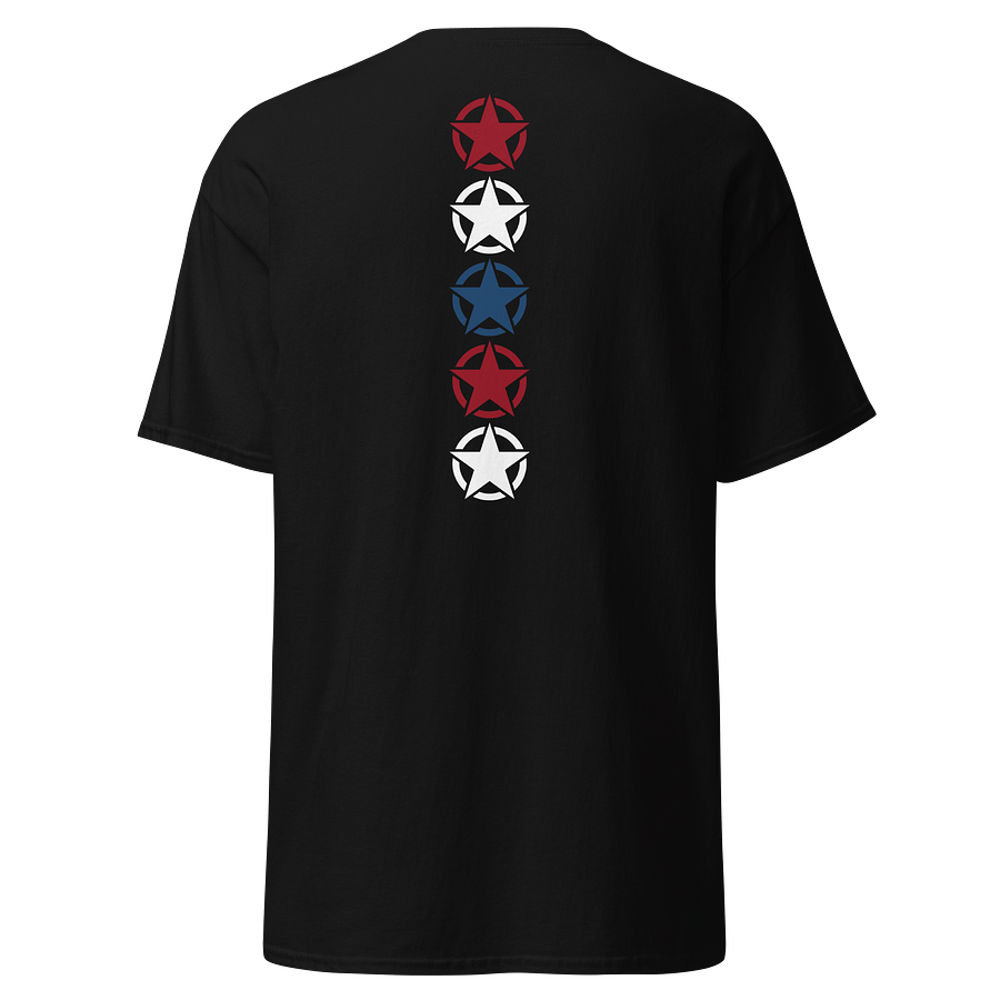 Tri-Star Emblem Streetwear T-Shirt product image (1)