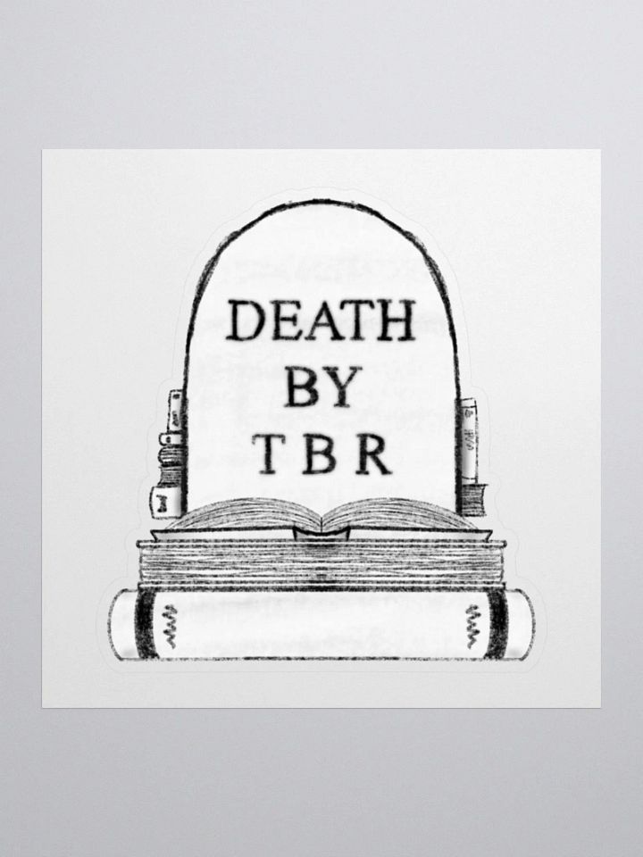 Death By TBR Sticker product image (1)