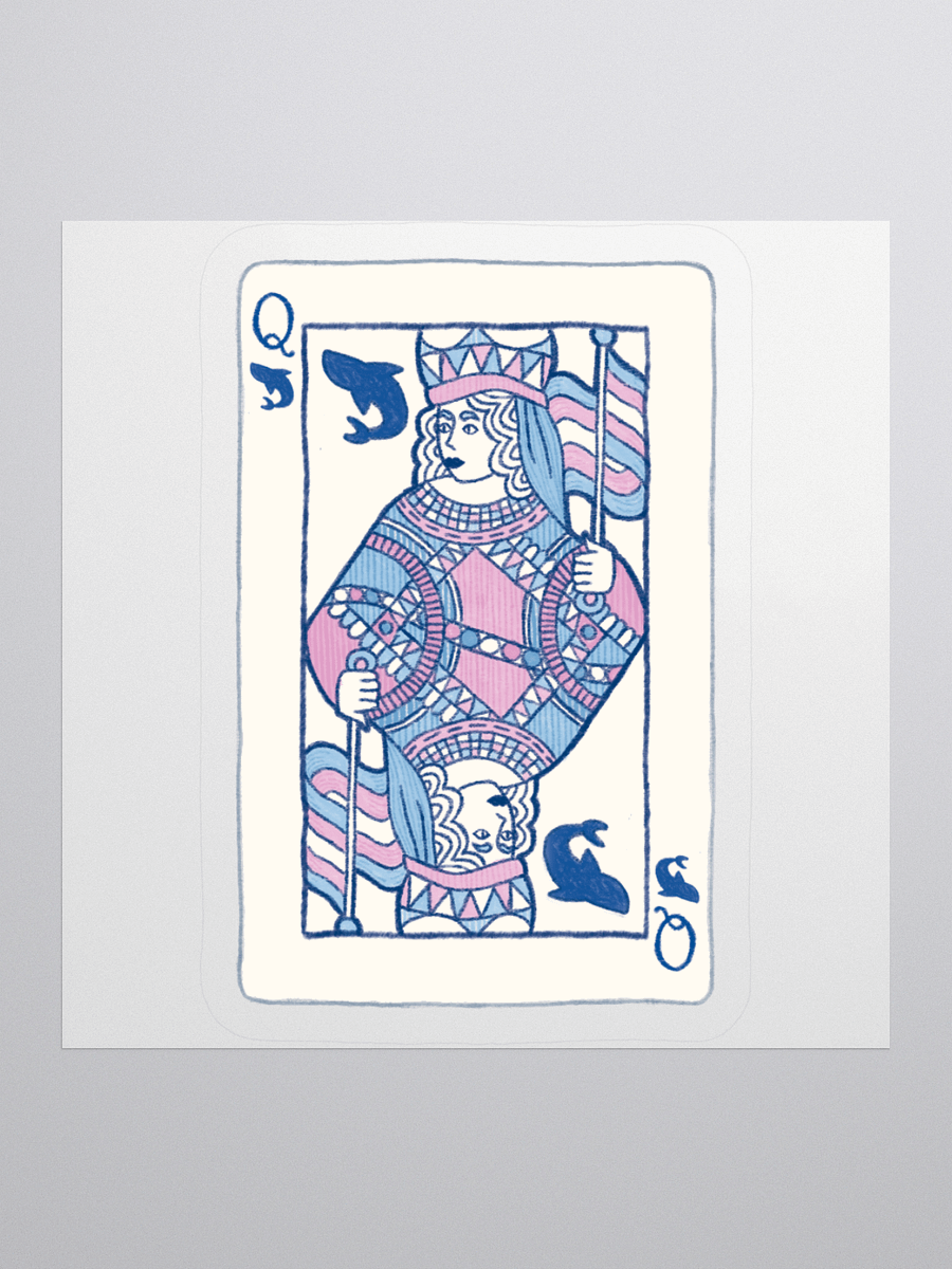 Queen of Sharks, Sticker product image (1)