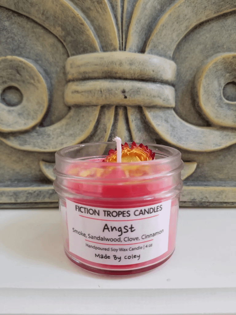 Mini Angst Candle (Fiction Tropes Candles) product image (1)