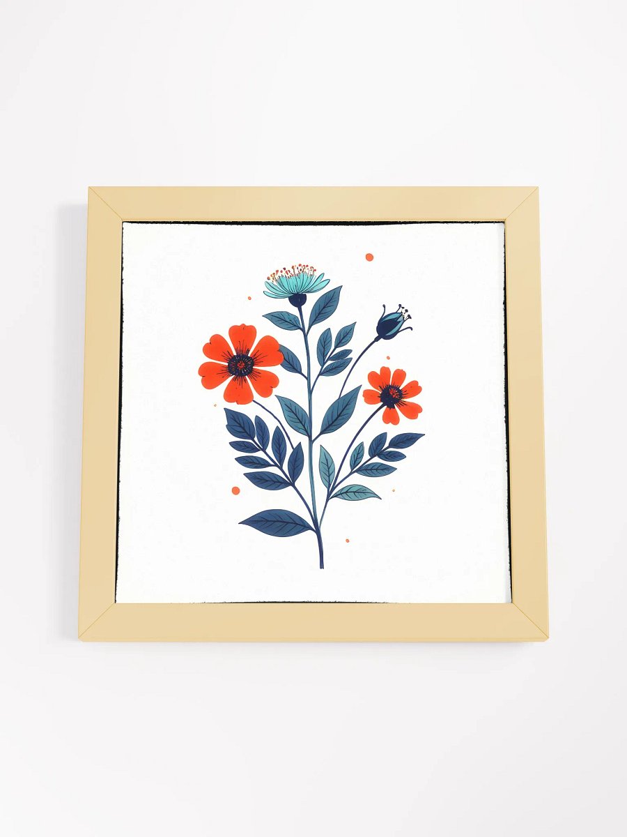 Floral 1 Framed product image (5)