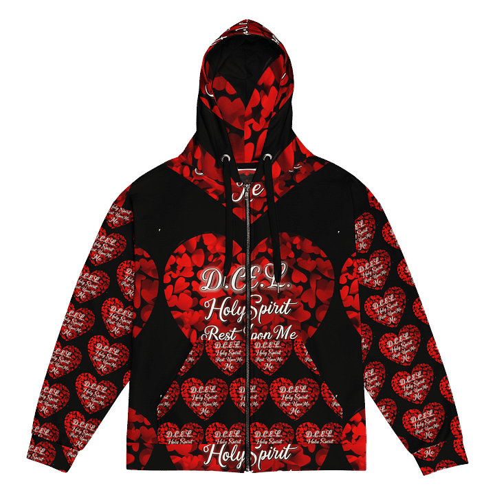 Holy Spirit Rest Upon Me Unisex Hoodie Da Culture' Experience Love Collection product image (1)