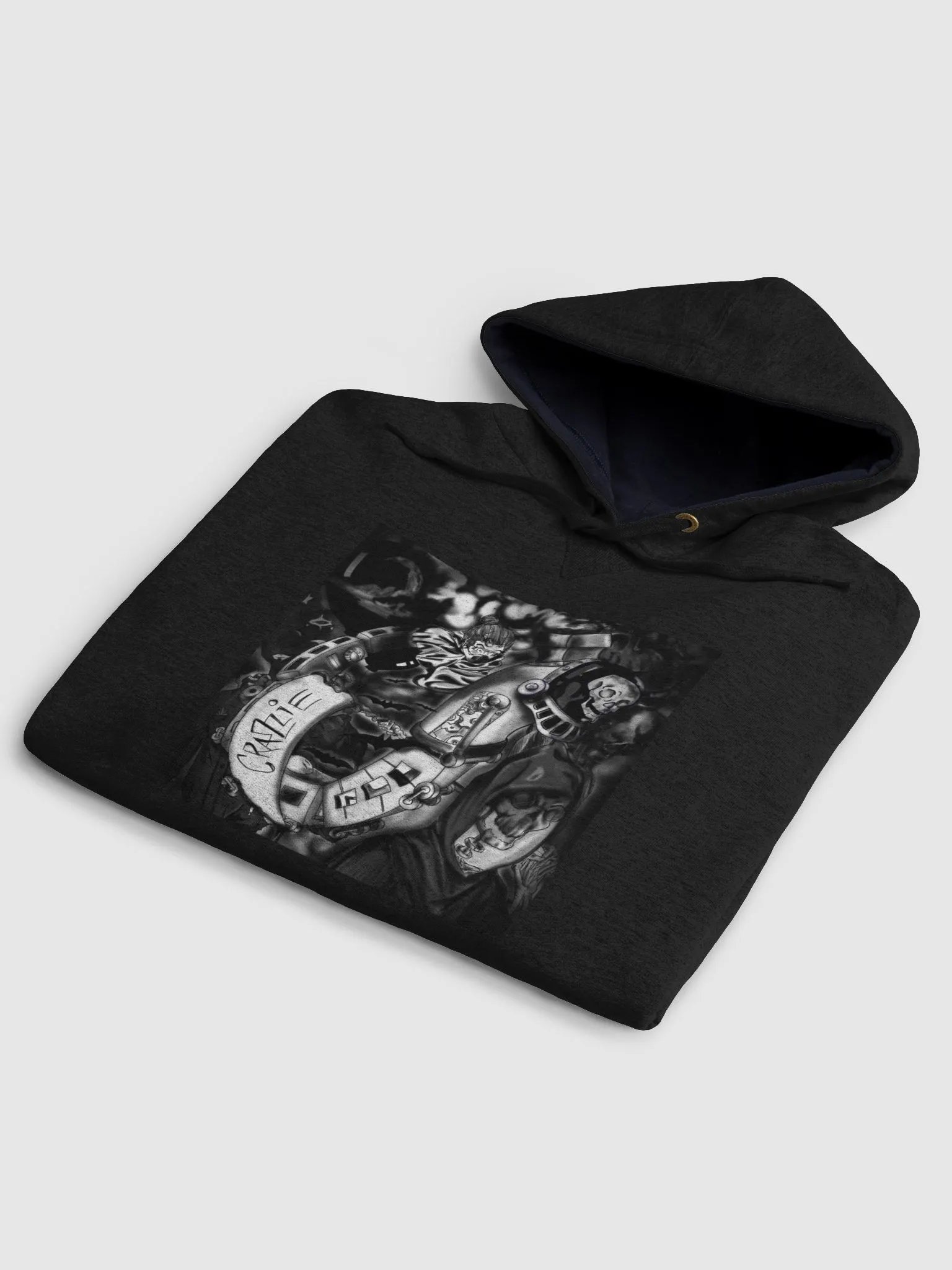 Crazzie Train Hoodie Dark Edition Champion Brand product image (13)