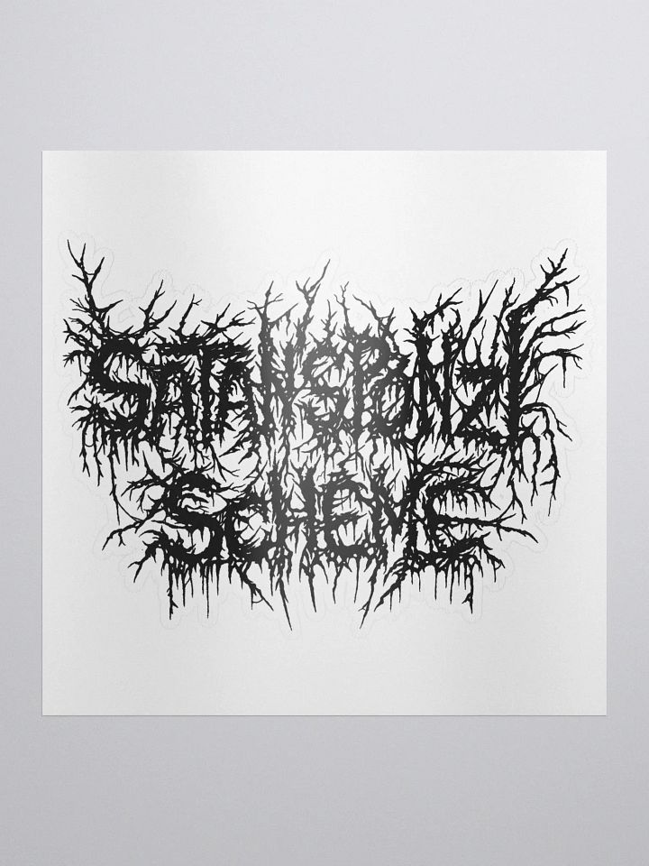 Satan's Ponzi Scheme - Metal Logo product image (1)