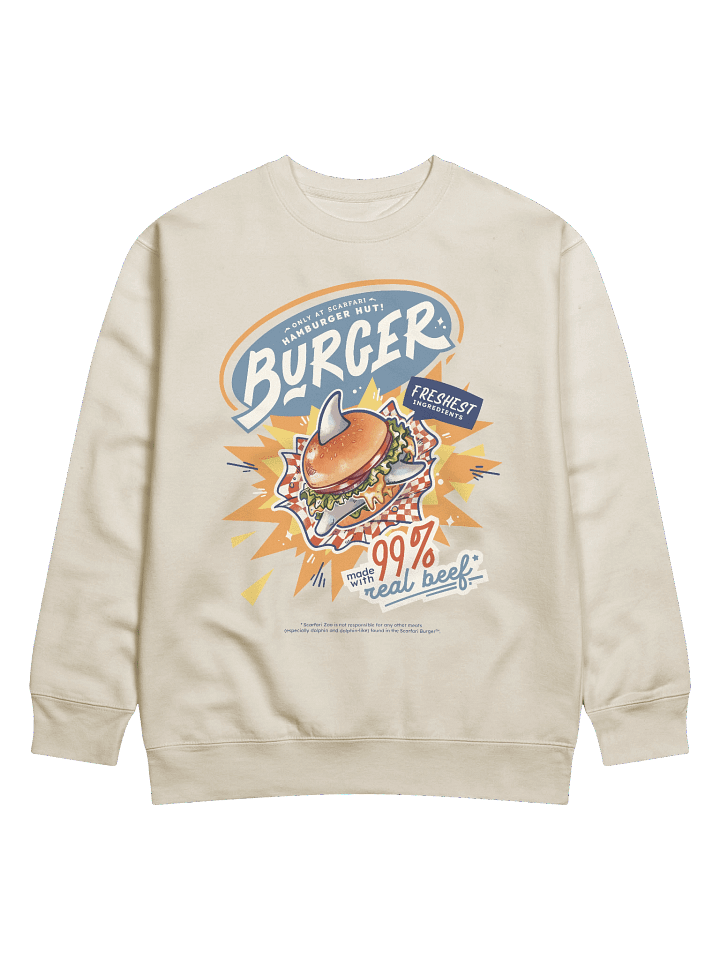 Scarfari Burger Crewneck product image (1)
