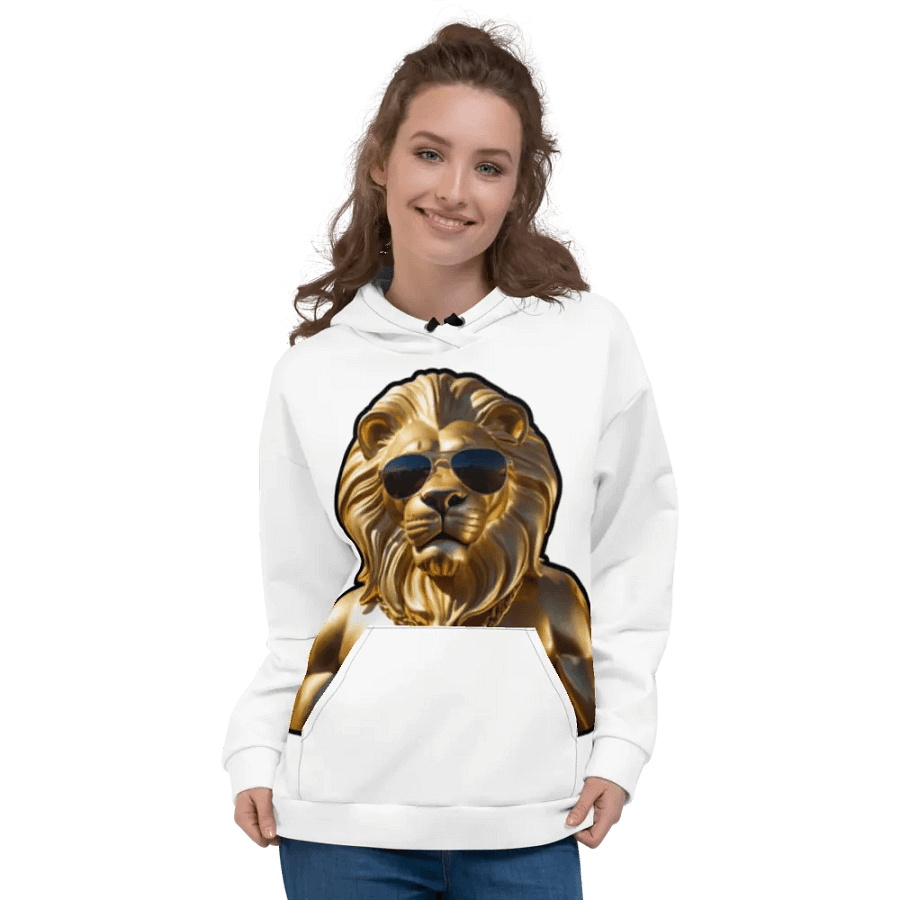 All-Over Print Recycled ISH Hoodie product image (3)