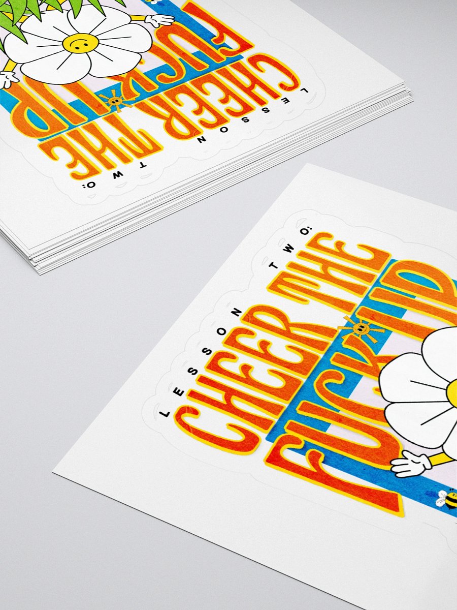 CHEER THE F*CK UP Stickers product image (12)