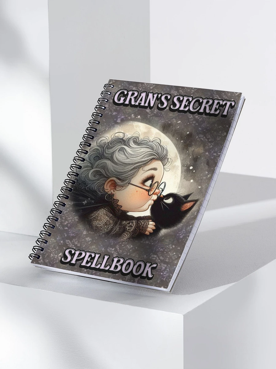 Gran's Secret Spellbook Spiral Notebook product image (6)