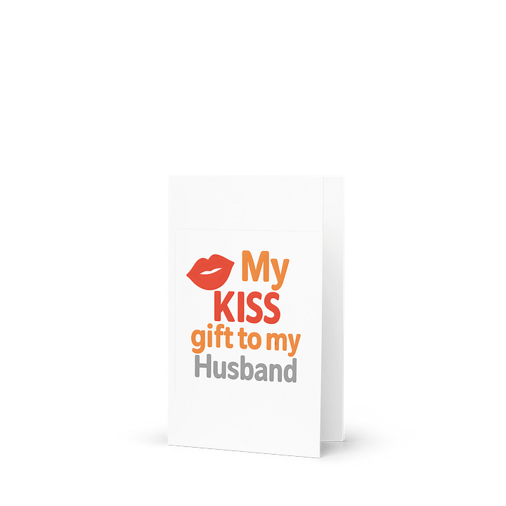 My KISS Gift Greeting Card product image (1)
