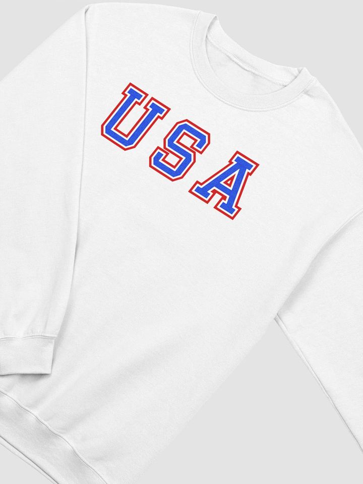 USA with Mouse Crewneck (Red/Blue) product image (2)