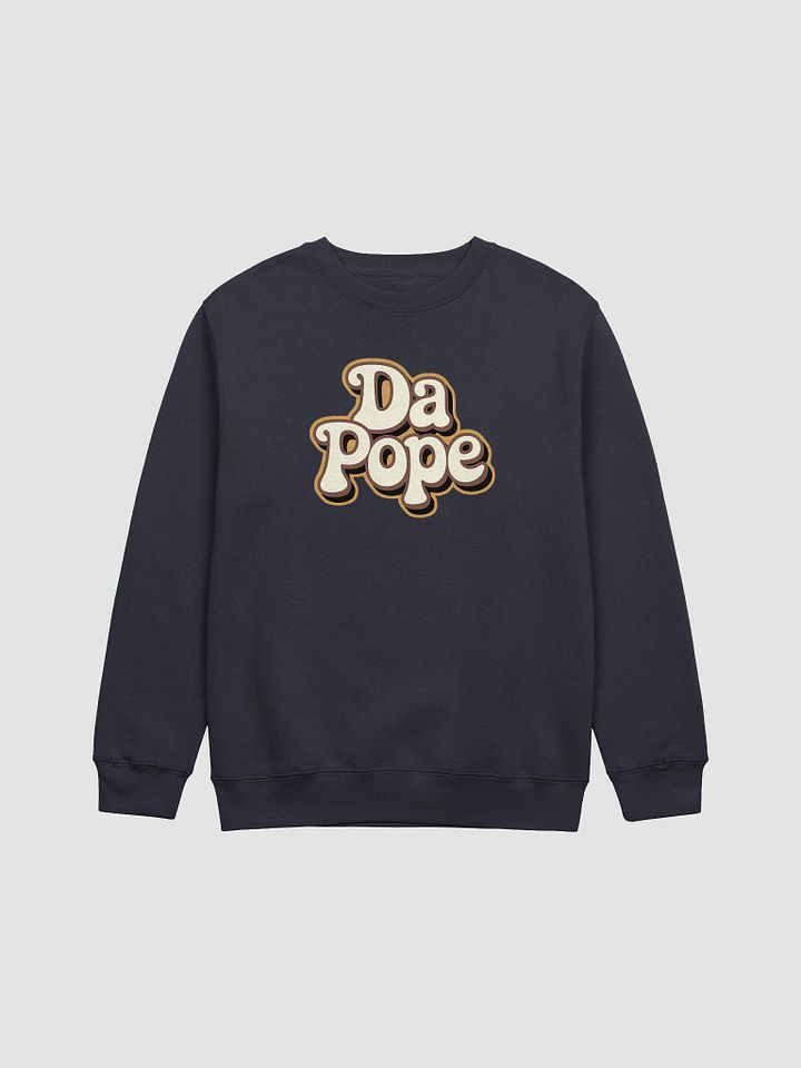 Retro 'Da Pope' Crewneck Sweatshirt product image (1)