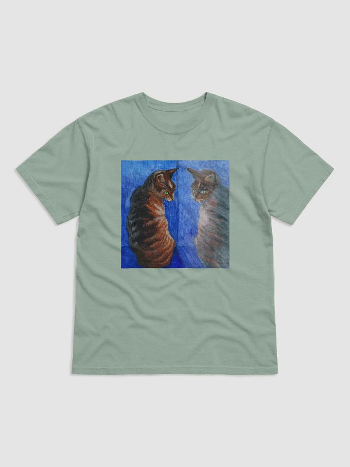 Mirror cat t shirt product image (4)