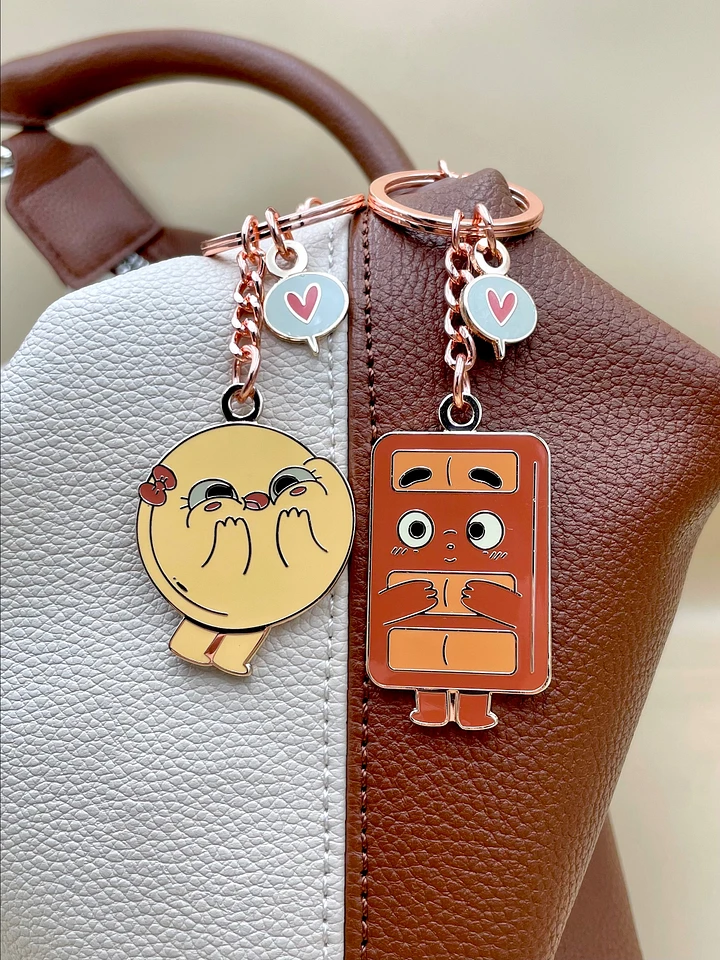 Choco & Pancake |Enamel Keychains product image (2)