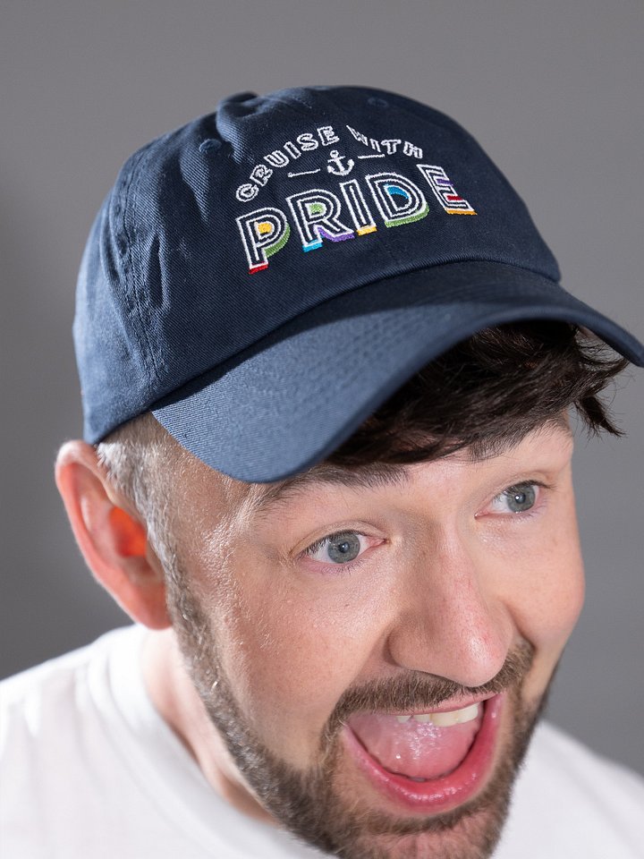 Cruise with Ben and David Pride Unisex Embroidered Hat product image (2)