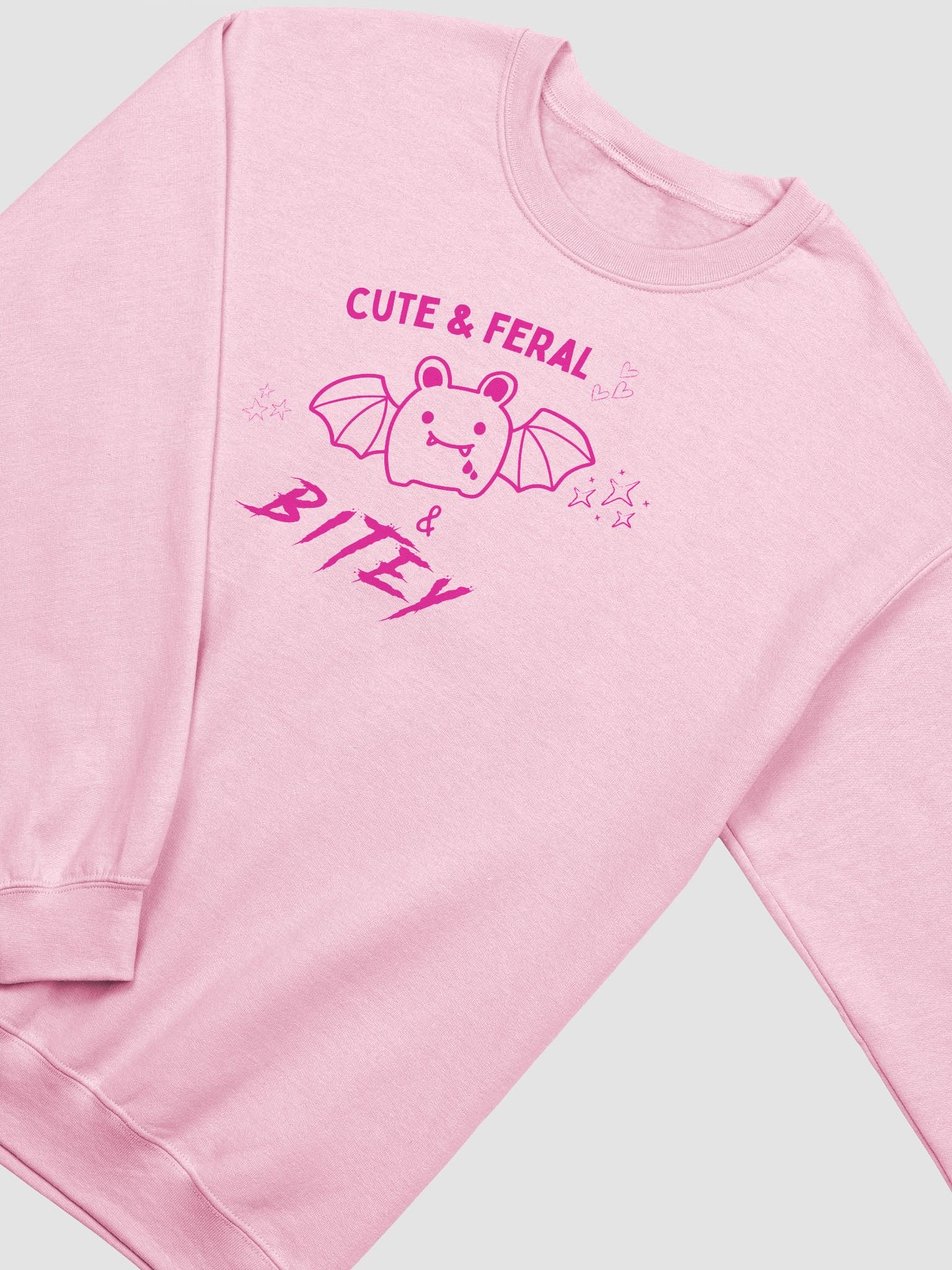 Cute feral bitey Crewneck product image (3)