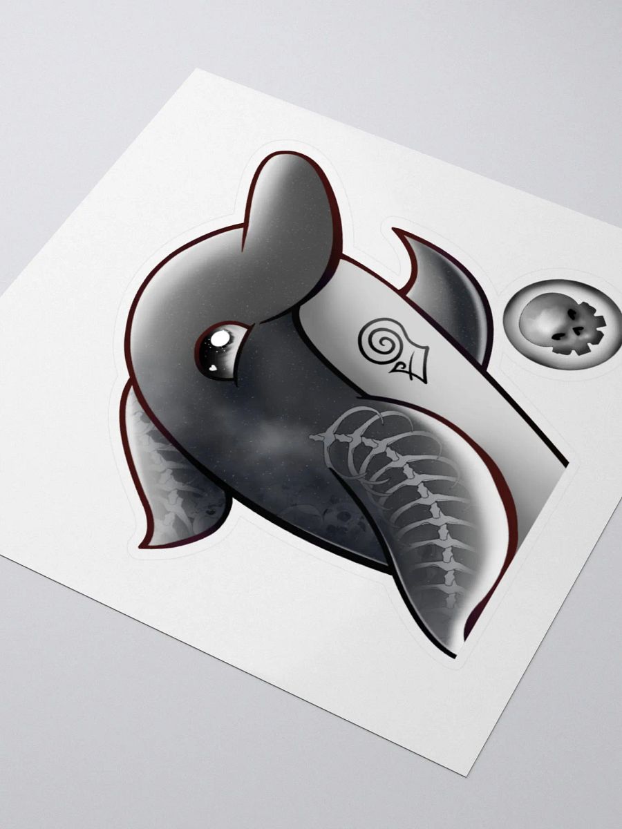DEATH DOLPHIN - STICKER product image (7)