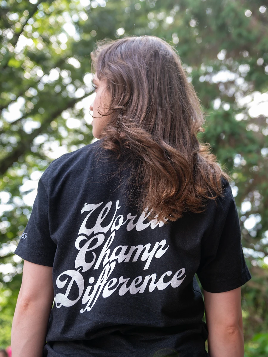 WolfeyVGC World Champ Cursive Black Shirt product image (1)