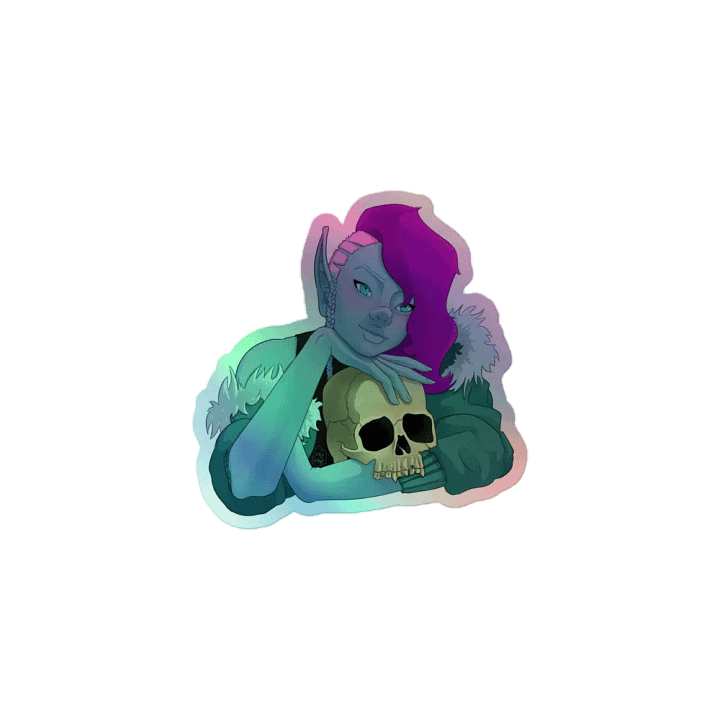 Skull Obsessed (holographic ) product image (1)