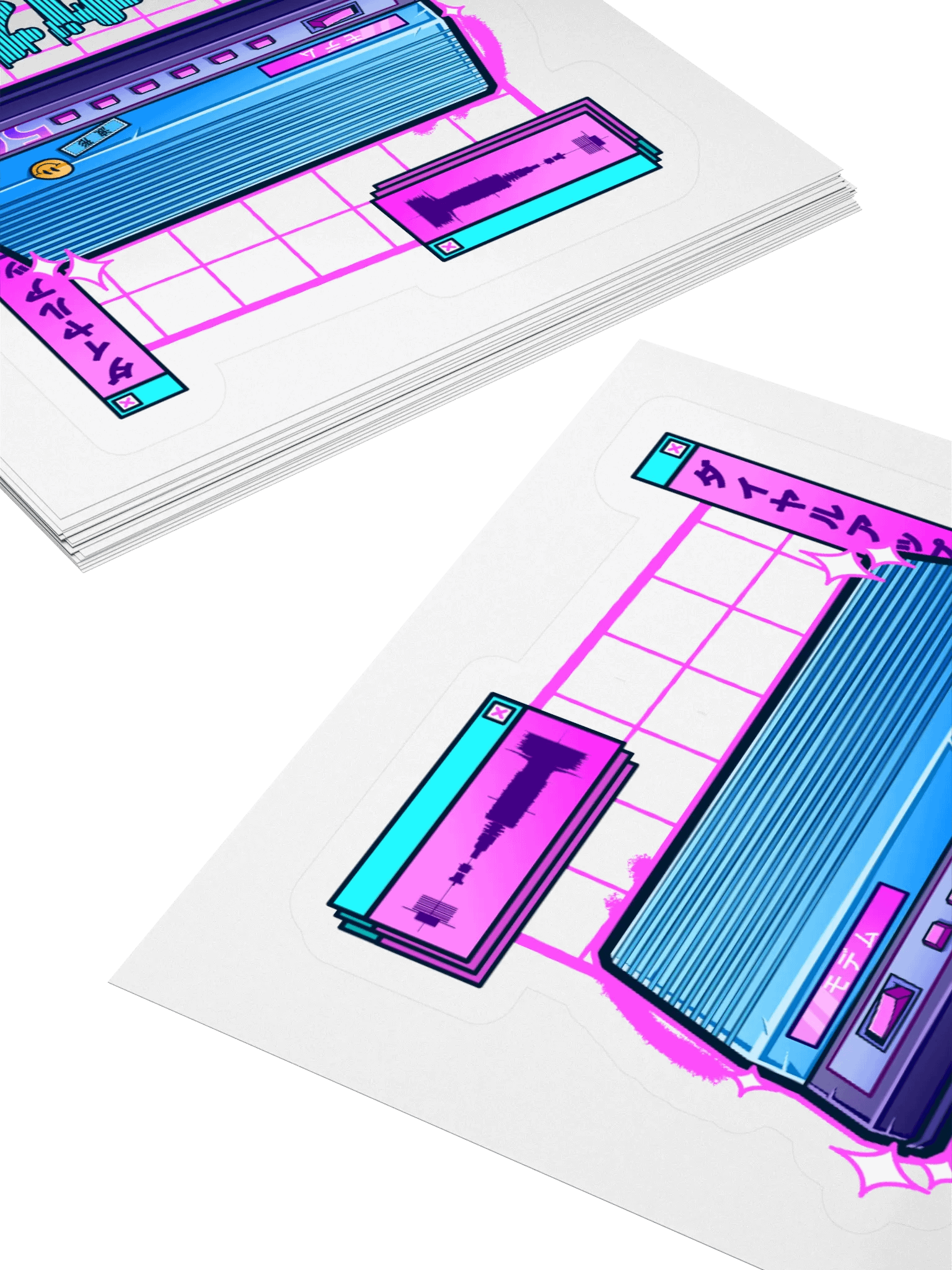 Natsukashii Dial-up Sound Kiss-Cut Sticker product image (12)