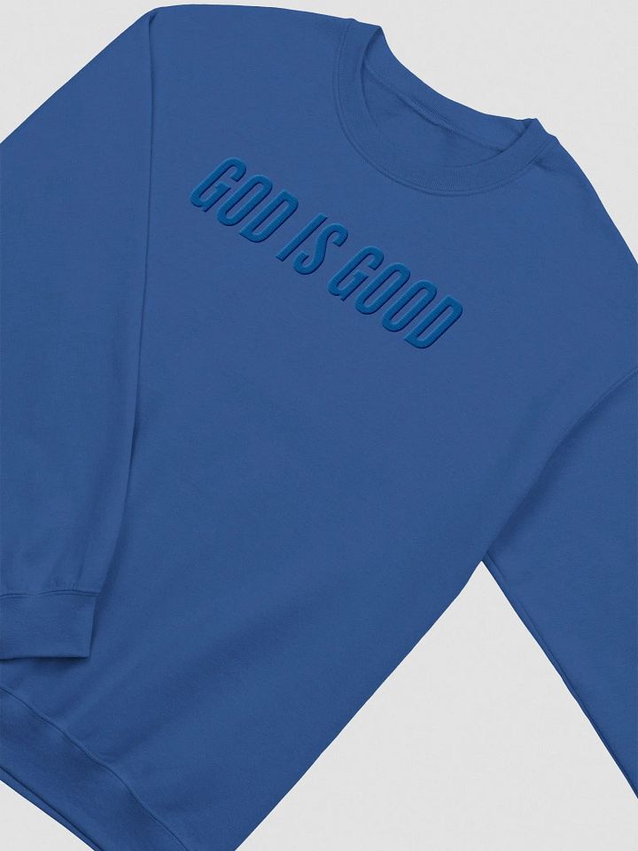 God is Good - Royal Monochromatic Crewneck product image (1)
