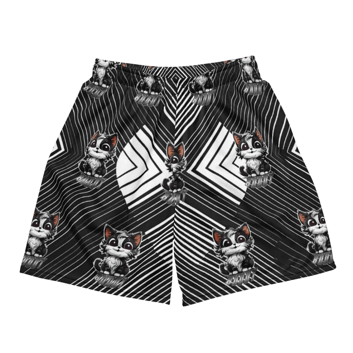 Buddy All-Over Print Recycled Unisex Mesh Shorts product image (2)