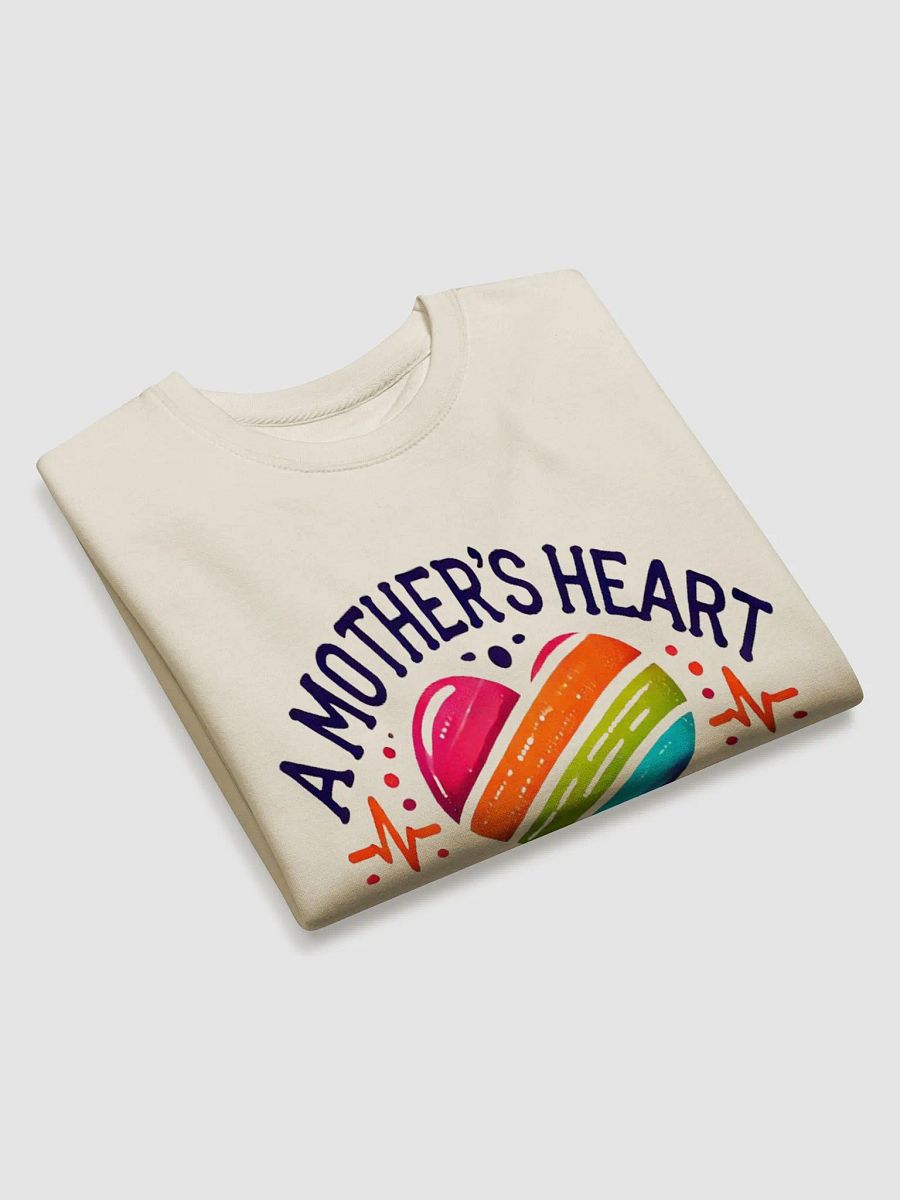 Colorful Heartfelt Mom Sweatshirt product image (15)