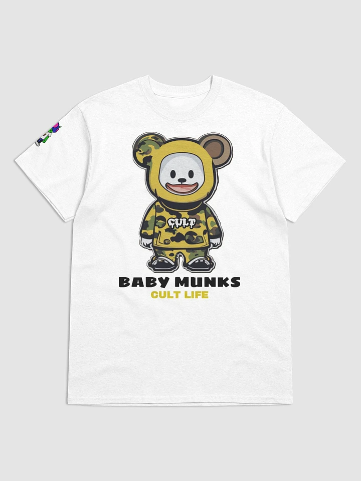 BABY MUNKS YELLOW CAMO BEAR product image (1)