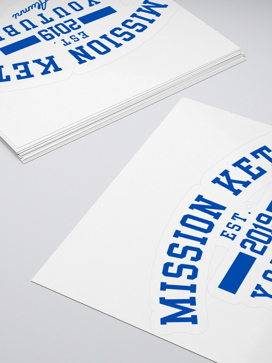Mission Keto Youtube Alumni Sticker product image (12)