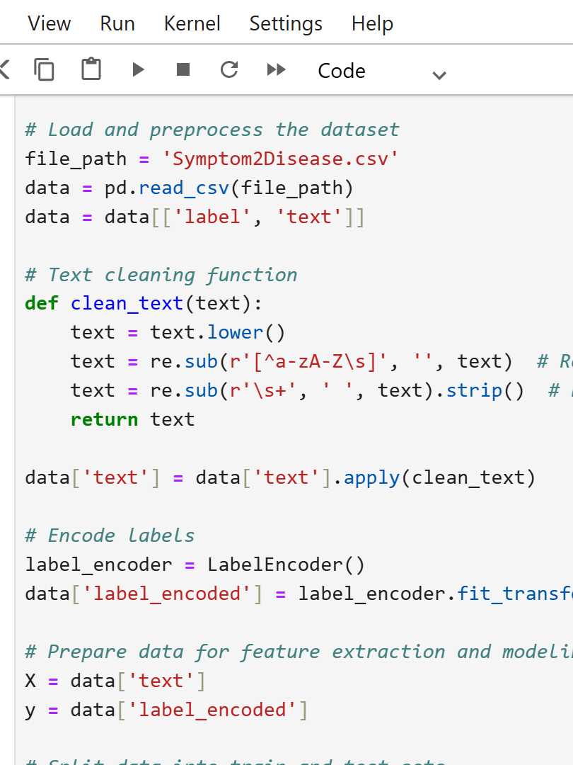 Disease Prediction from Symptoms using Machine Learning with Flask App Project product image (5)