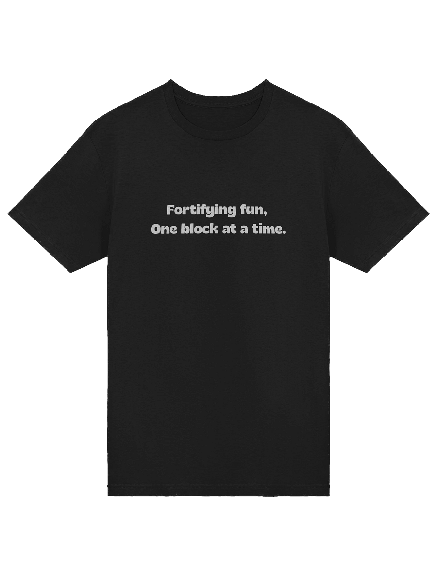 Minefort “One Block at a Time” T-Shirt – Black product image (5)