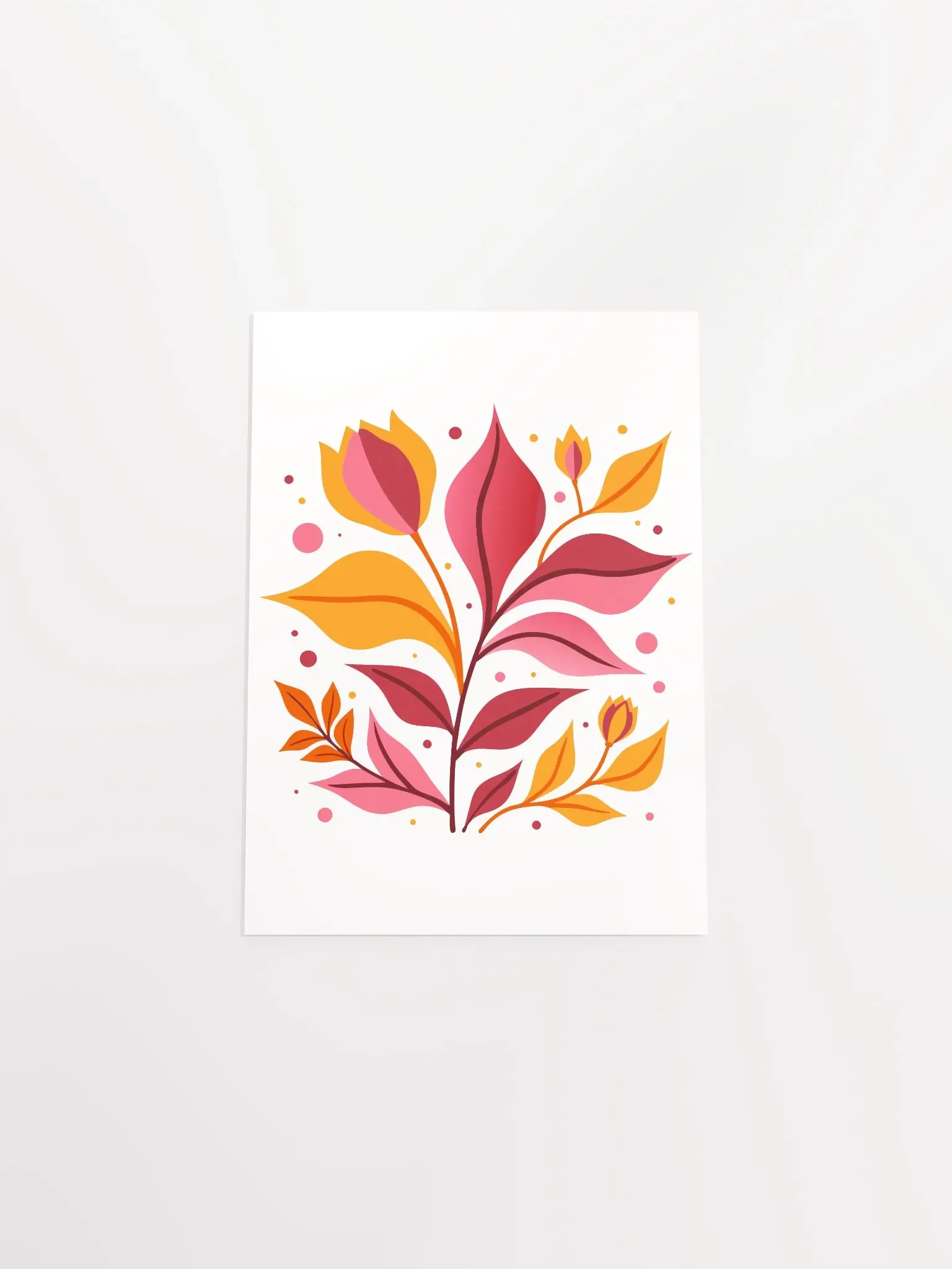Vibrant Botanical Art Print - Modern Home Decor Poster product image (41)