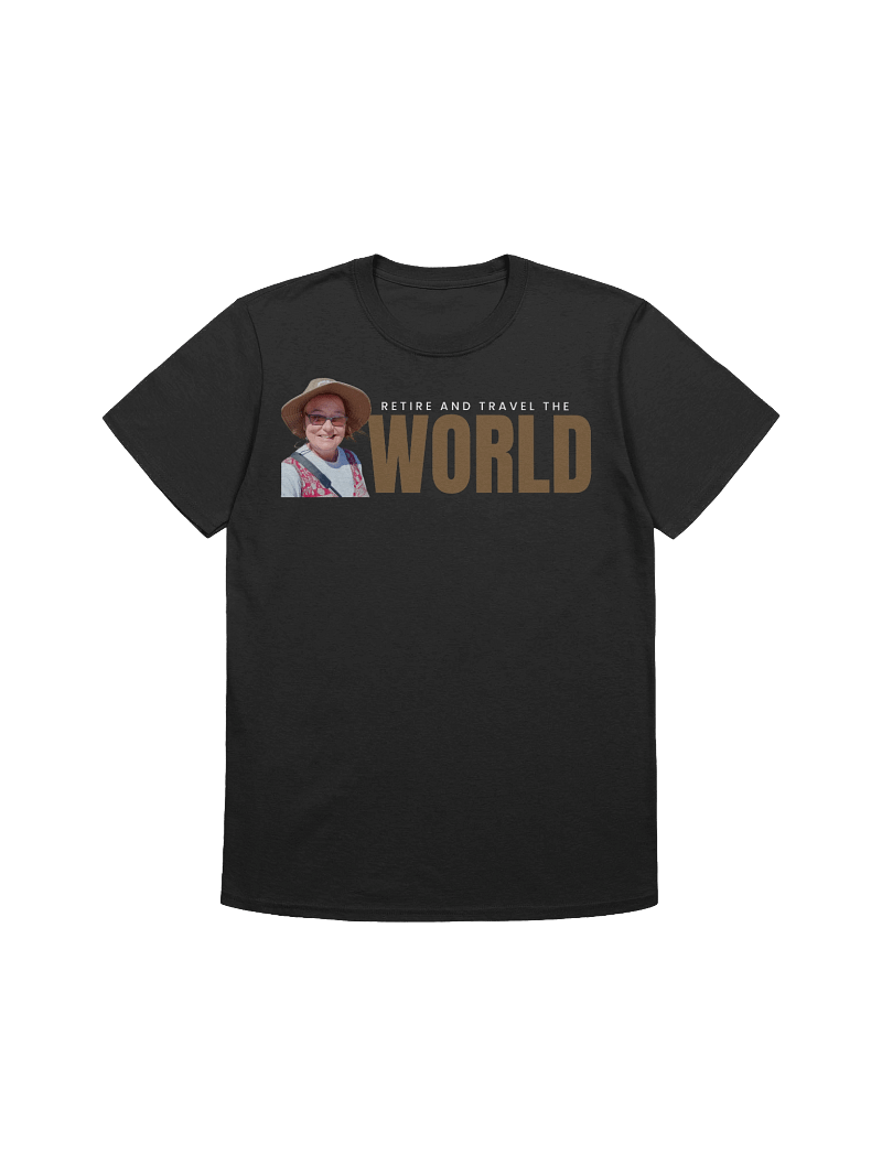Unisex T-Shirt designed by me with my YouTube Banner