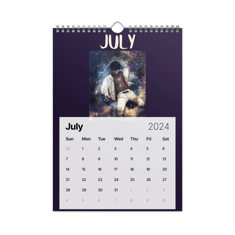 BTS - Jimin 2024 Calendar - Designed by ChimberArt product image (10)