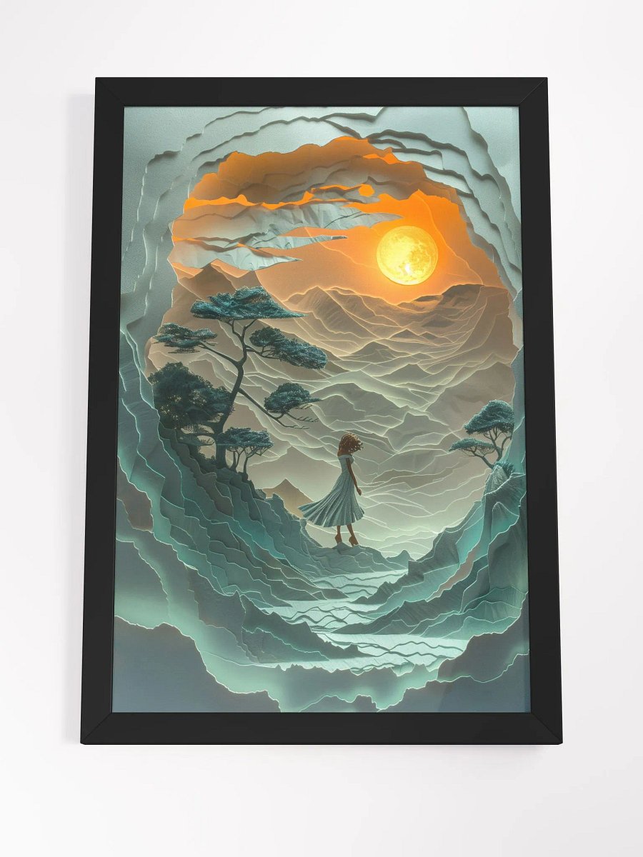 Pathway to Peaks - Create a Welcoming Atmosphere with Luxury Framed Posters product image (4)