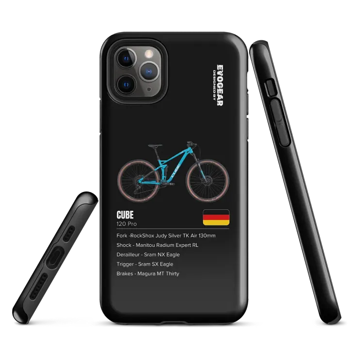 Black Cube 120 Pro iPhone Case product image (5)