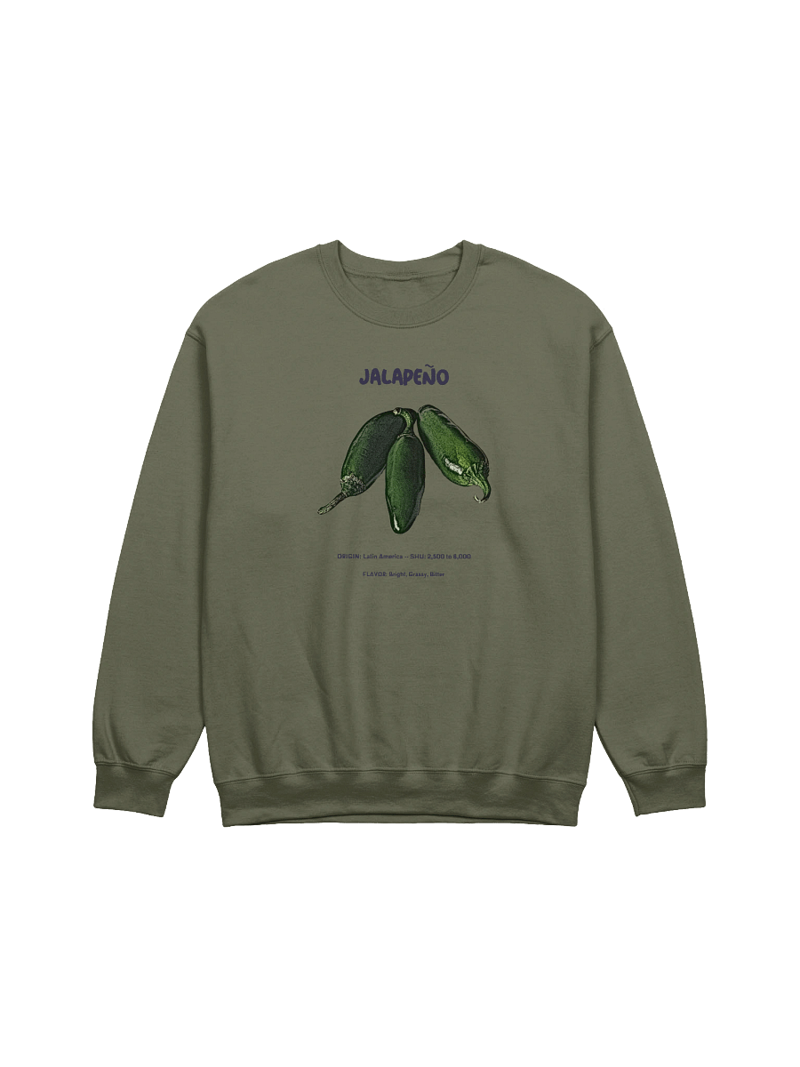Spicy Trio Jalapeño Crewneck Sweatshirt product image (1)
